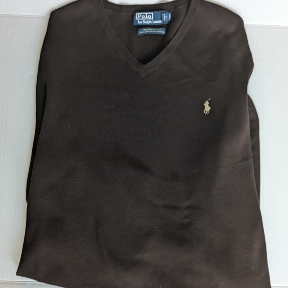 Polo Ralph Lauren v neck sweater M - Picture 6 of 6